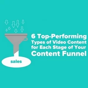 6 types de contenu vidéo les plus performants pour votre entonnoir de contenu de vente