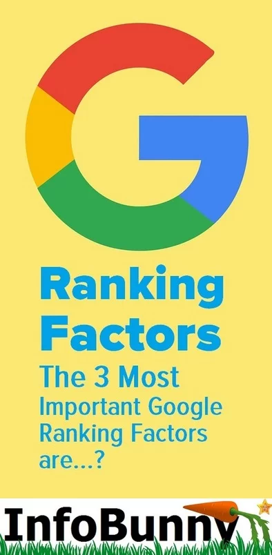 Ranking Factors - The 3 Most Important Google Ranking Factors are...?